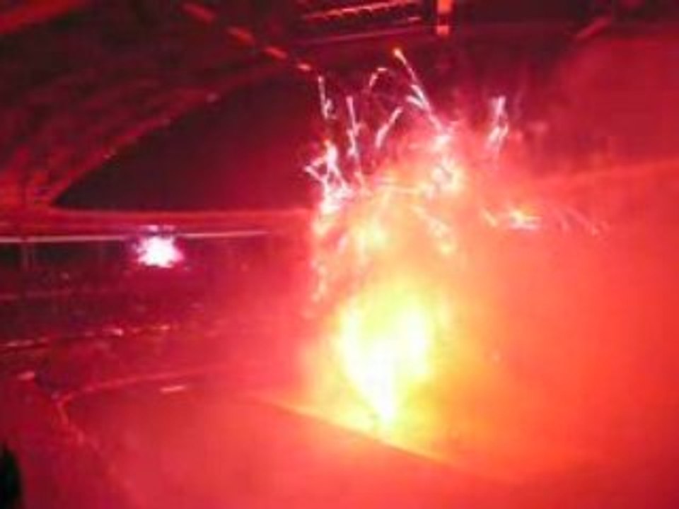 feu d'artifice au stade de france