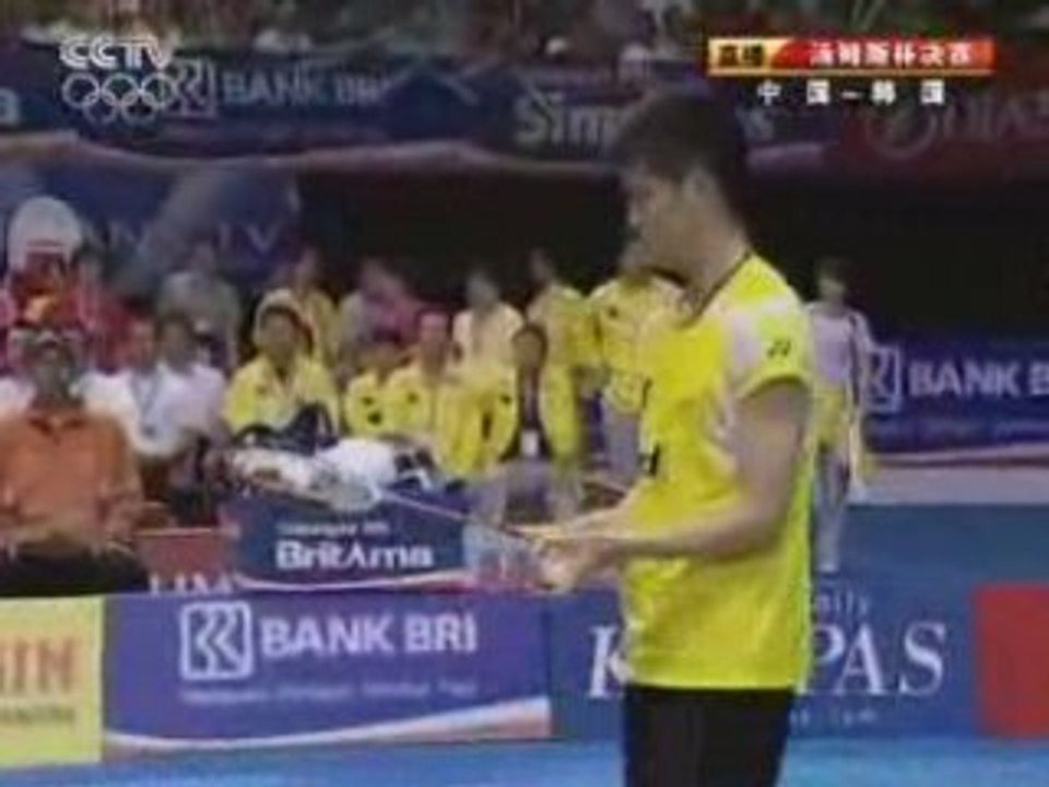 2008 Badminton Thomas Cup Final MD1 game 1 2/2