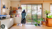 Small Multigenerational Japanese Home with Suspended Storage, 40sqm/430sqft