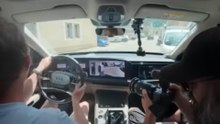 Car Journalist nearly crashes new £100,000 Audi 😱