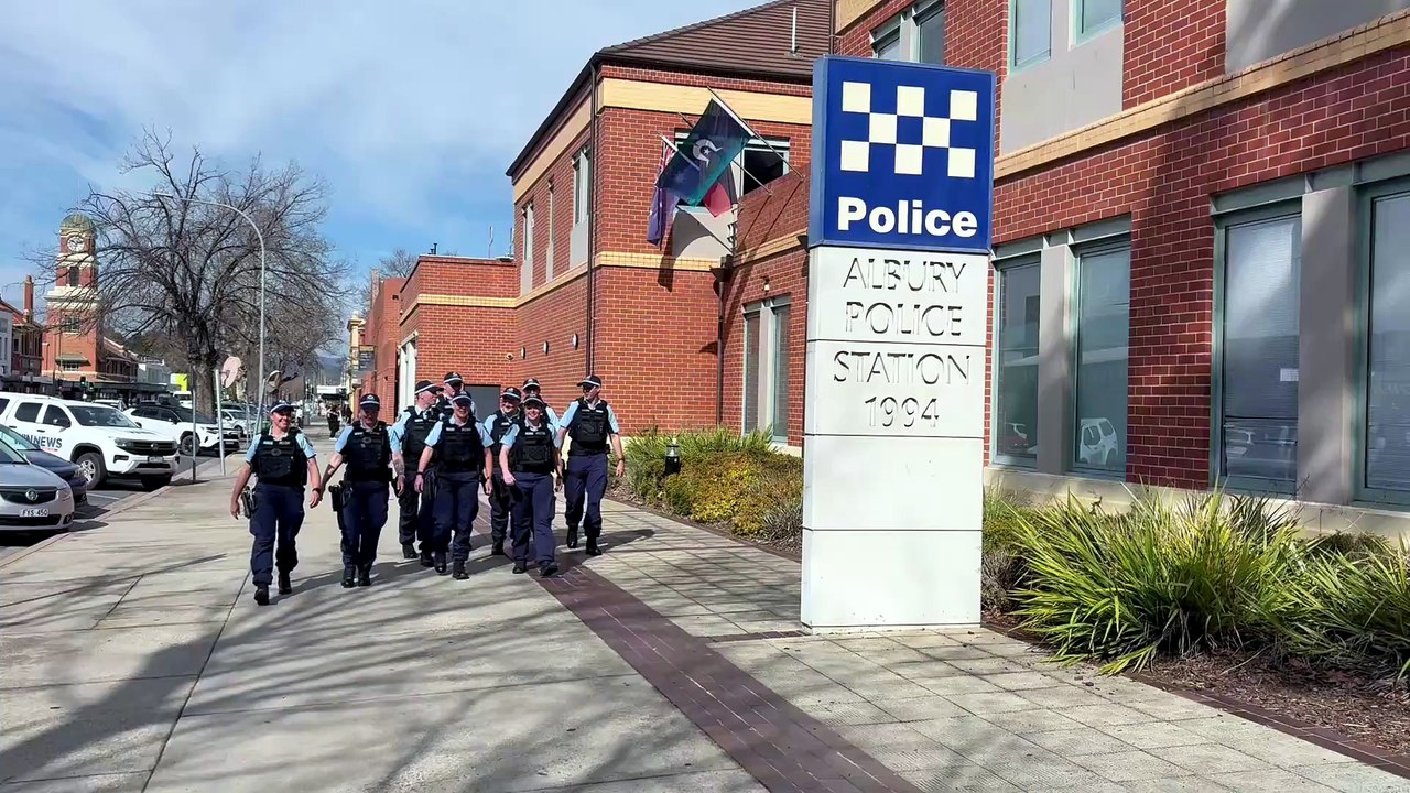 New Albury police officers among state's largest graduating class
