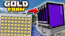 The Best Easy Gold Farm in Minecraft
