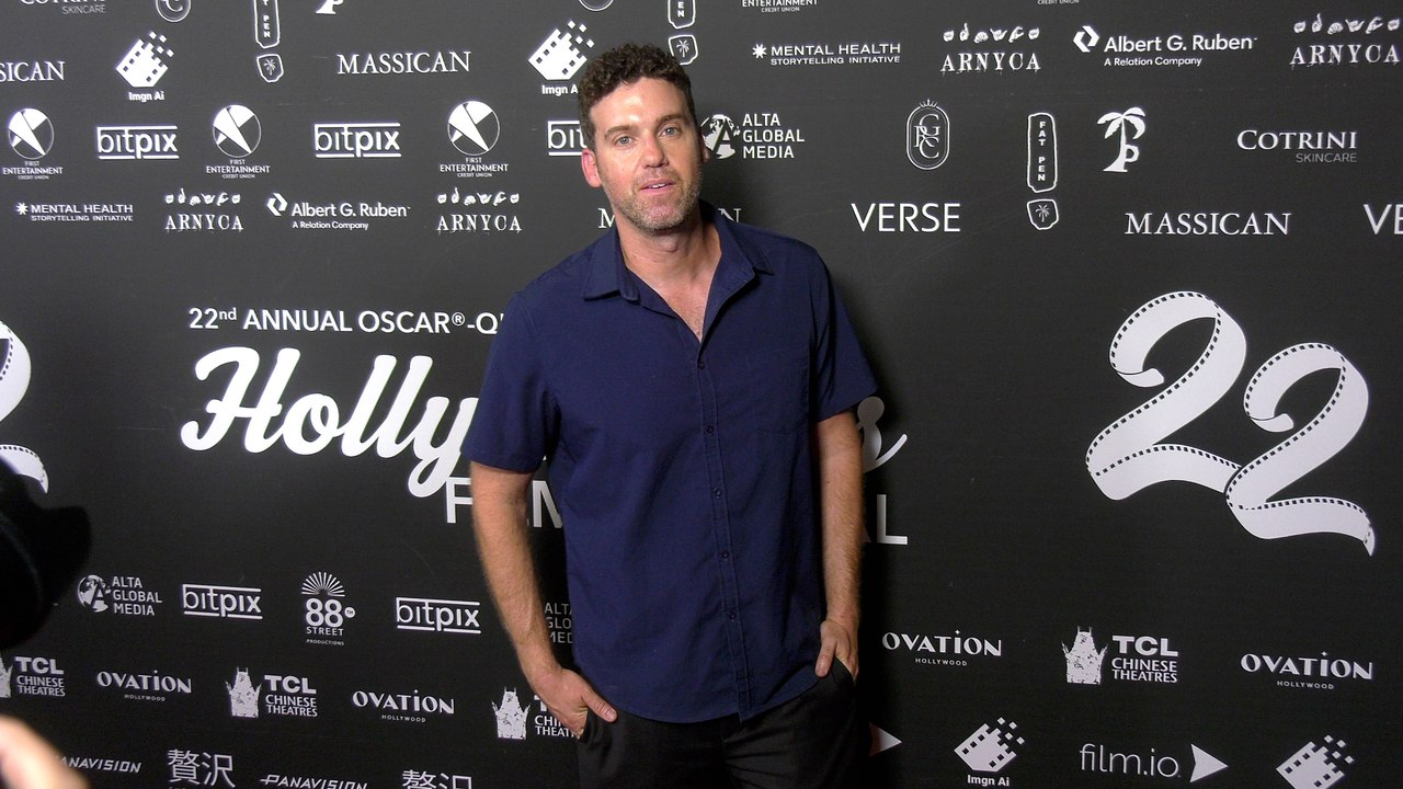 Ido Samuel on the red carpet at the closing night of the 2026 HollyShorts Film Festival