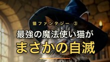 最強の魔法使い猫、自分の魔法に負ける