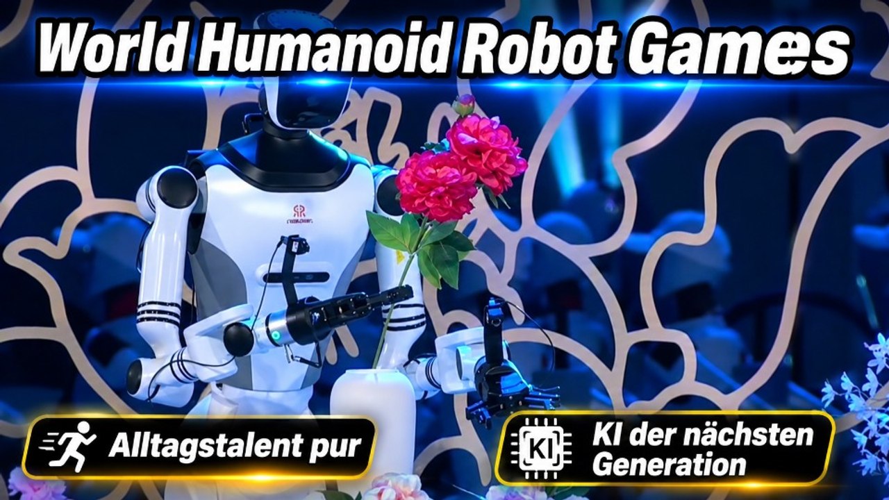 World Humanoid Robot Games: So vielseitig sind humanoide Roboter
