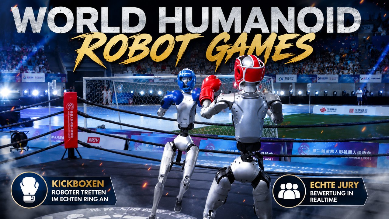 World Humanoid Robot Games: Wenn Roboter zu Kickboxern werden