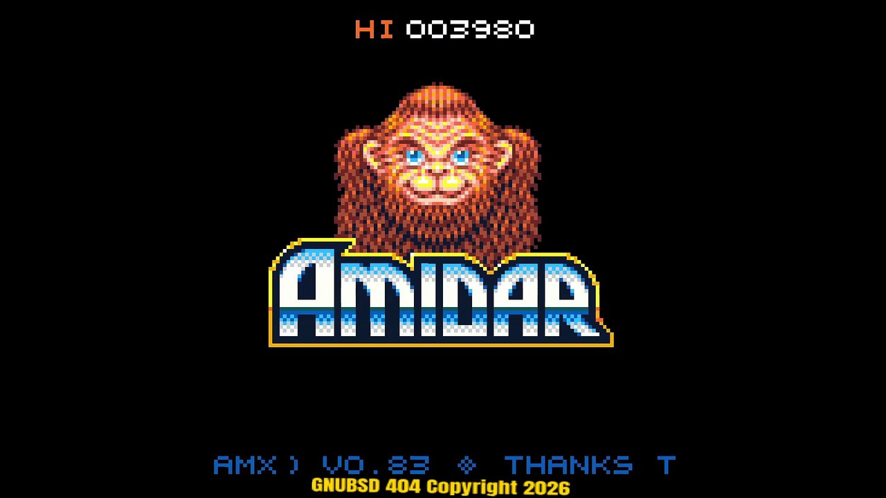 GNUBSD 404 Long N243 Amidar arcade (Linux/Web/Pico)