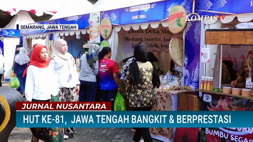 Pameran UMKM HUT ke-81 Jawa Tengah Hadirkan 100 Lebih Tenant | JURNAL NUSANTARA