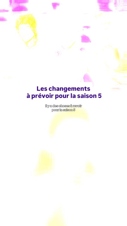 Ça doit changer !
