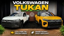 Volkswagen Tukan: VW zeigt seinen neuen Pickup mit 2 Kabinen