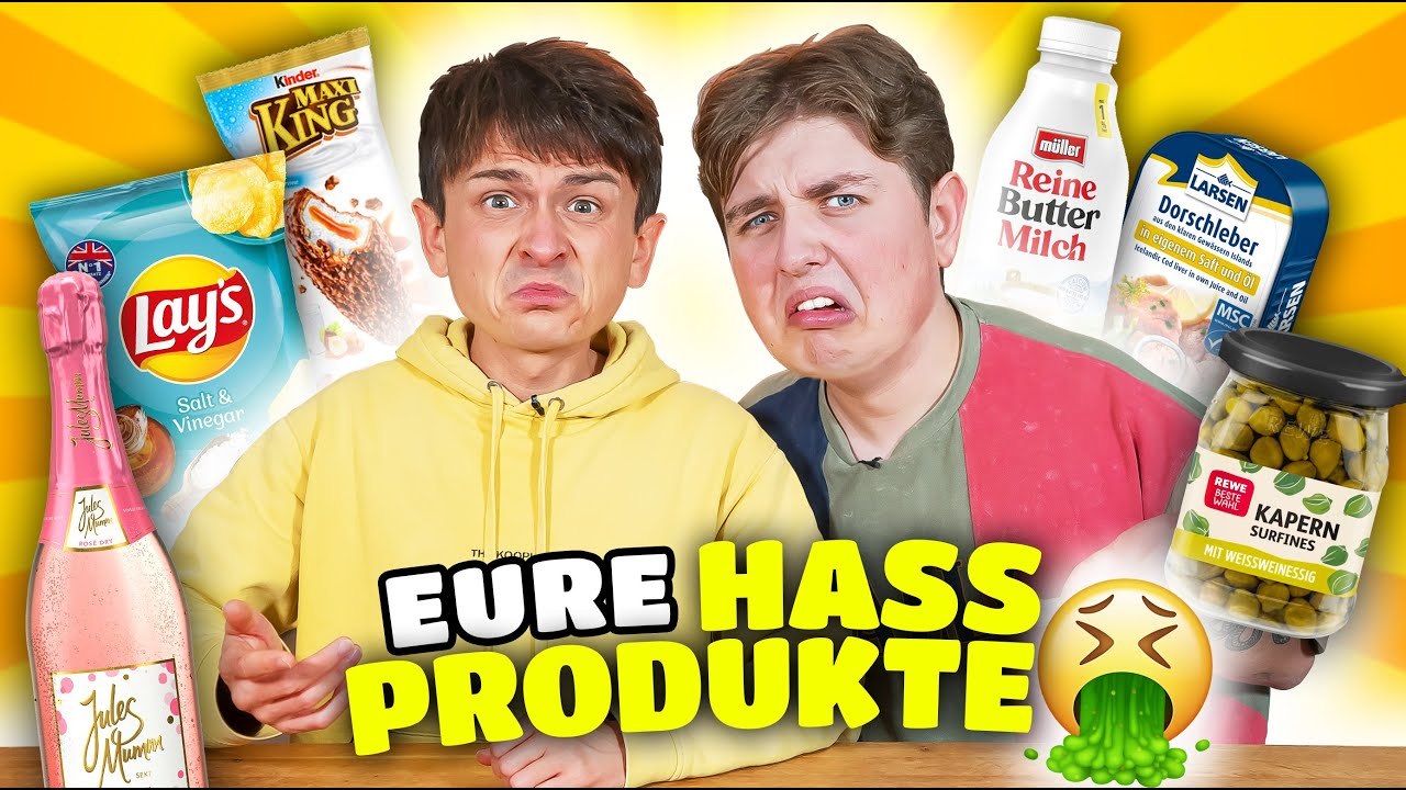 Wir essen eure hassprodukte 🐠🤢 mit smiley (xxl folge)