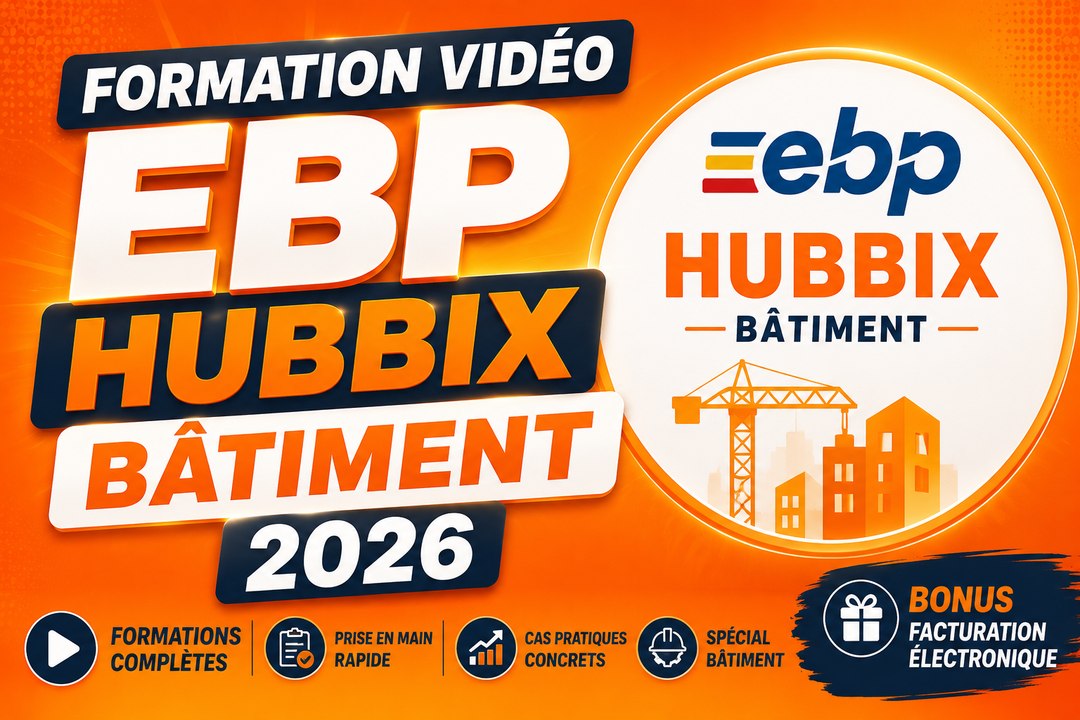 EBP Hubbix Bâtiment 2026 : paramétrer les éléments et les taux de marge | Tutoriel