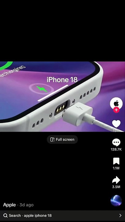 Falso tráiler del iPhone 18