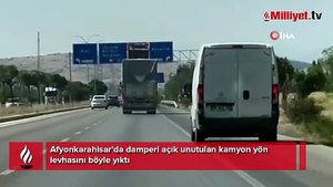 Unutkanlığın bedeli ağır oldu! Sürücüler kornaya bastı ama...