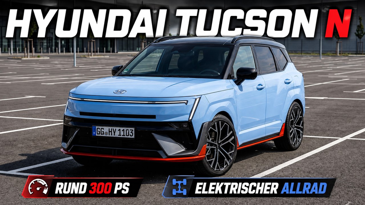 2027 Hyundai Tucson N: Hybrid-Power und Allrad für den Sport-SUV?