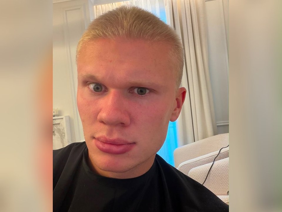 Krasse Typveränderung: Erling Haaland überrascht mit kurzen Haaren