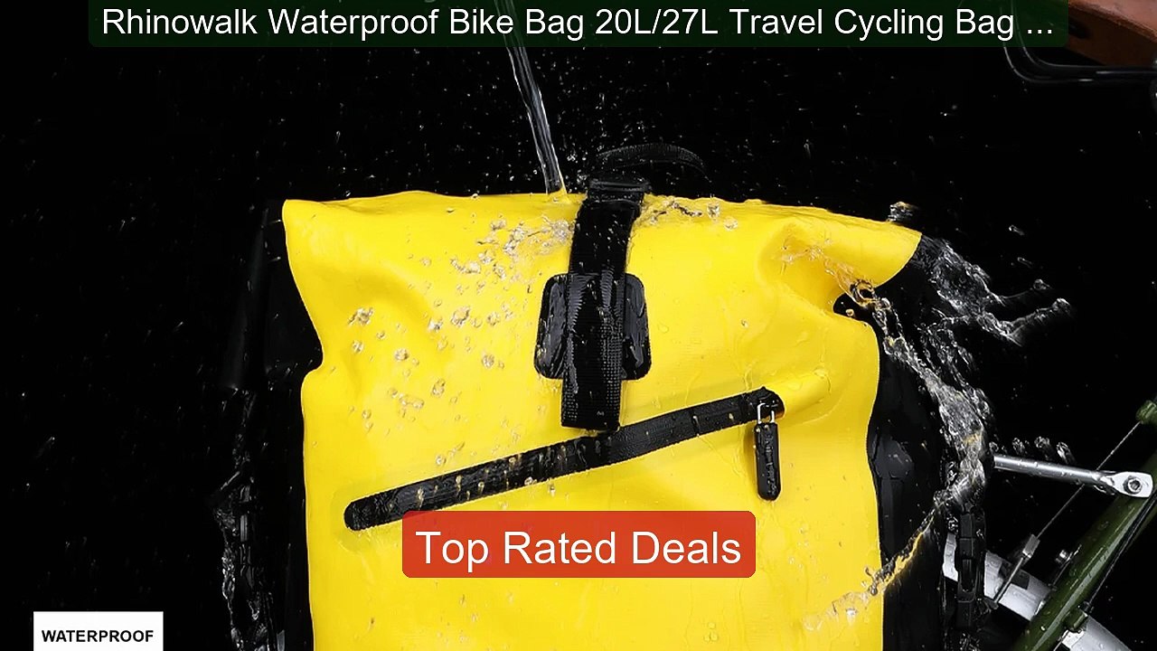 Rhinowalk Waterproof Bike Bag 20L/27L Travel Cy...