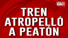 Tren atropelló a peatón: hay caos y desconcierto total en estación Liniers