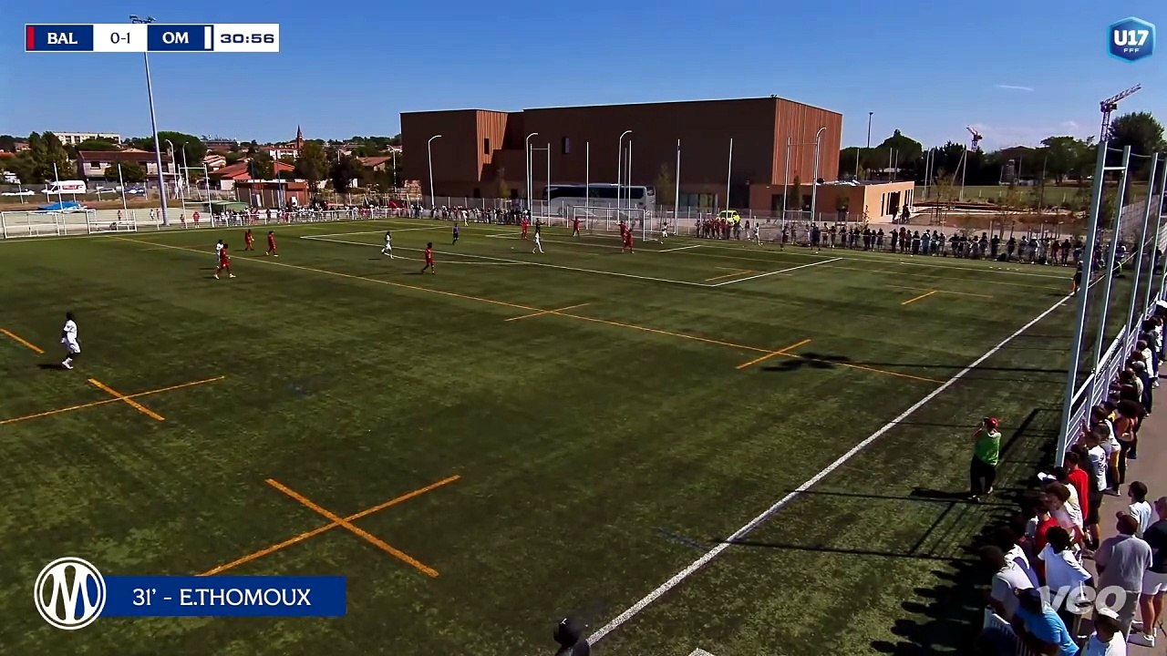 U17 - Balma SC 2-3 OM : Les buts marseillais
