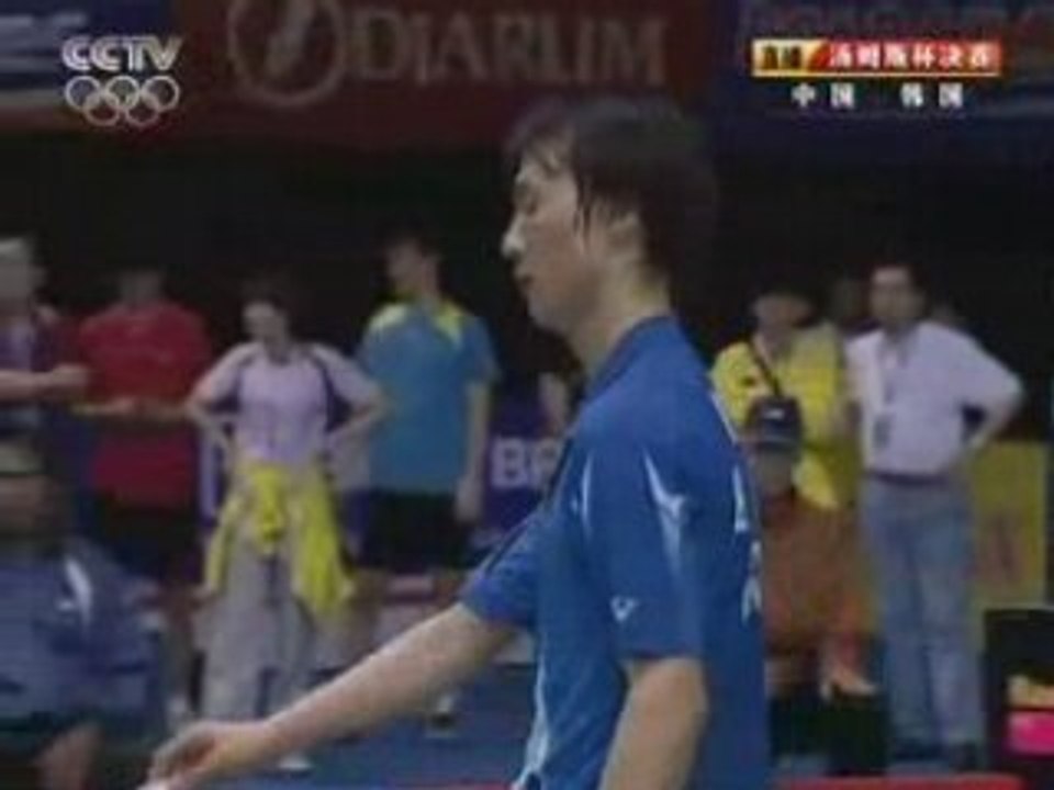 2008 Badminton Thomas Cup Final MS2 game 2