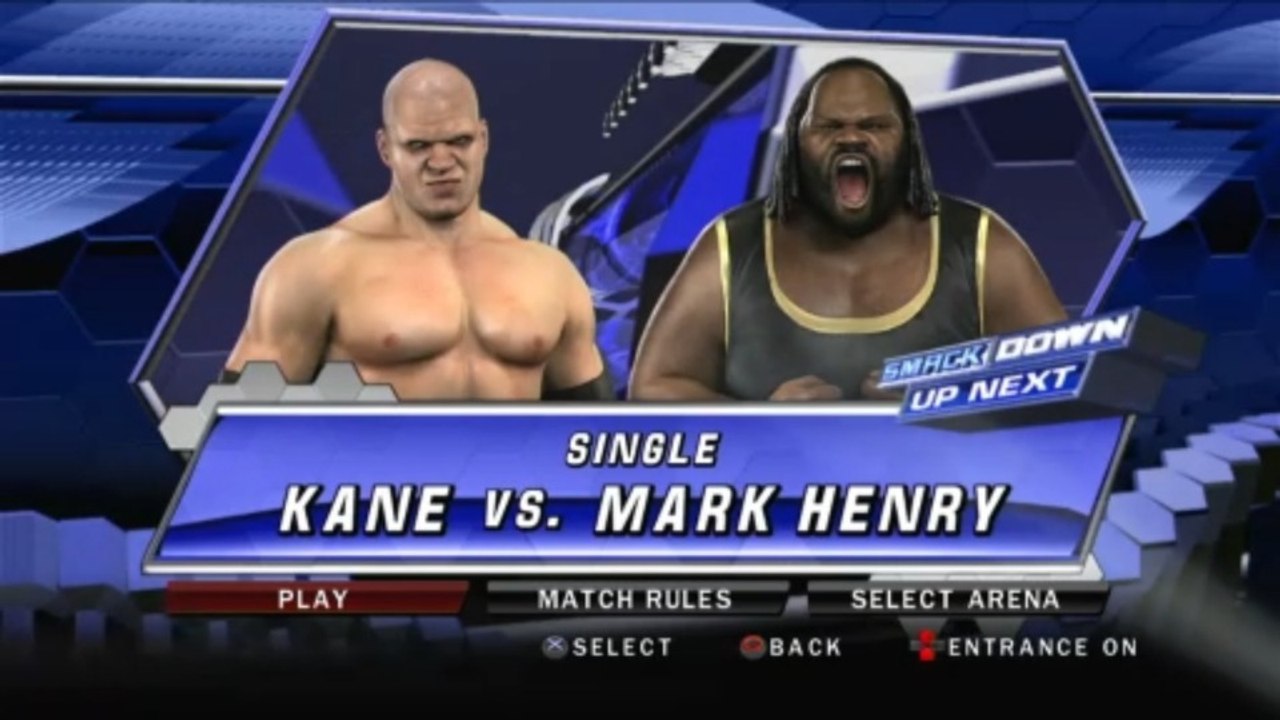 WWE Smackdown vs. Raw 2010 - Kane vs. Mark Henry