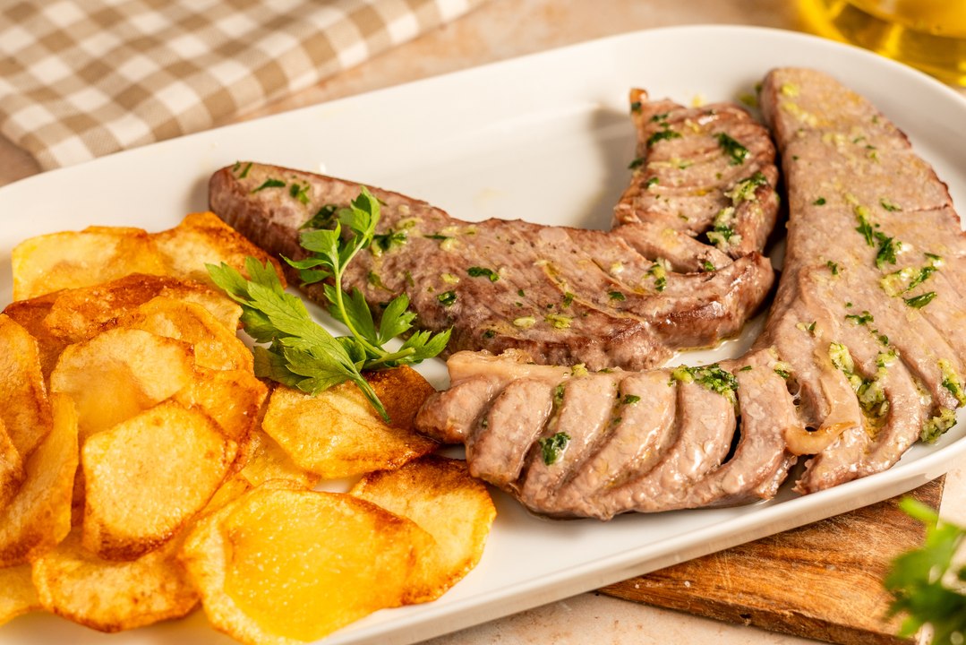 Ventresca de atún al horno