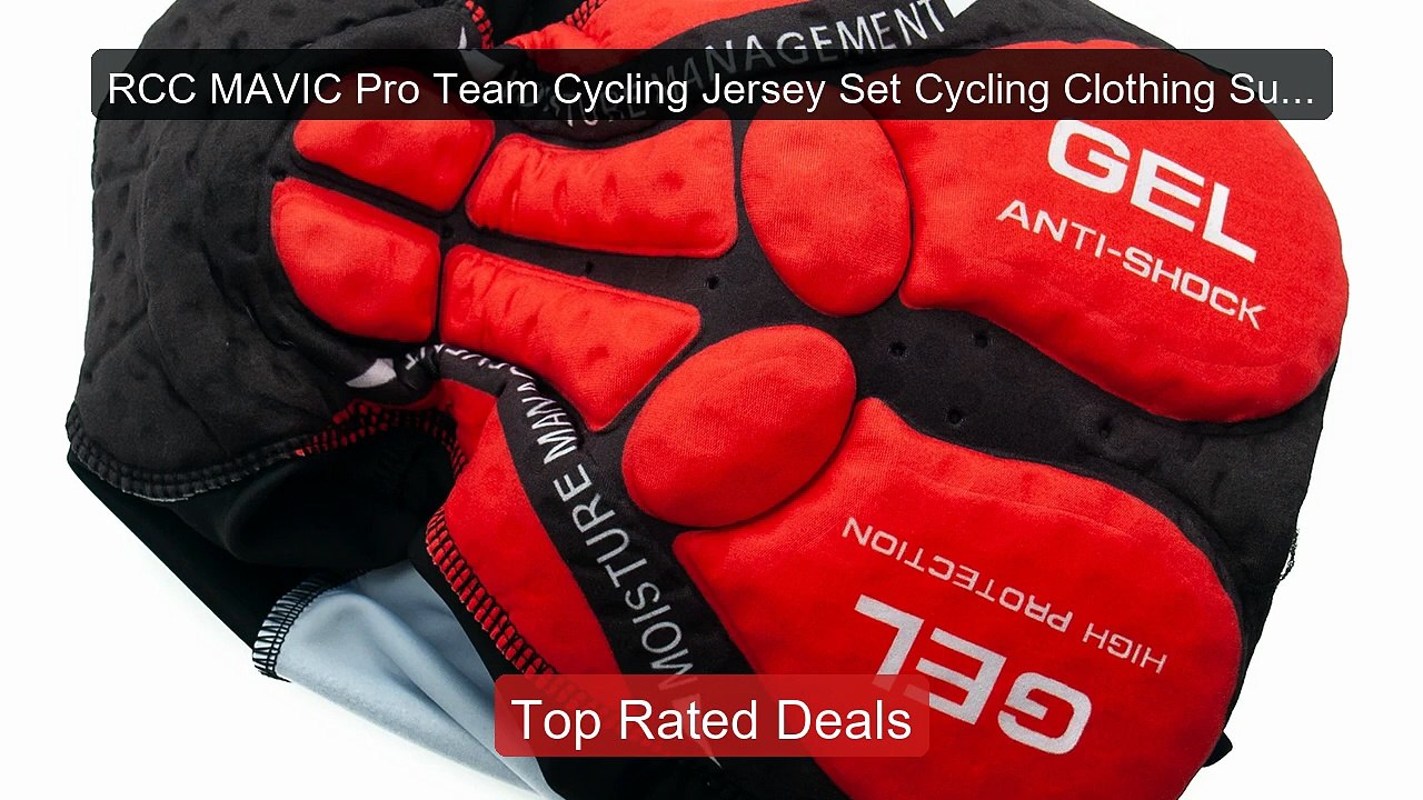 RCC MAVIC Pro Team Cycling Jersey Set Cycling C...