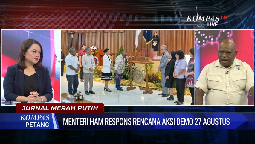 Natalius Pigai Angkat Bicara soal Demo Pati, Hak Berpendapat Ada Batasan | KOMPAS PETANG