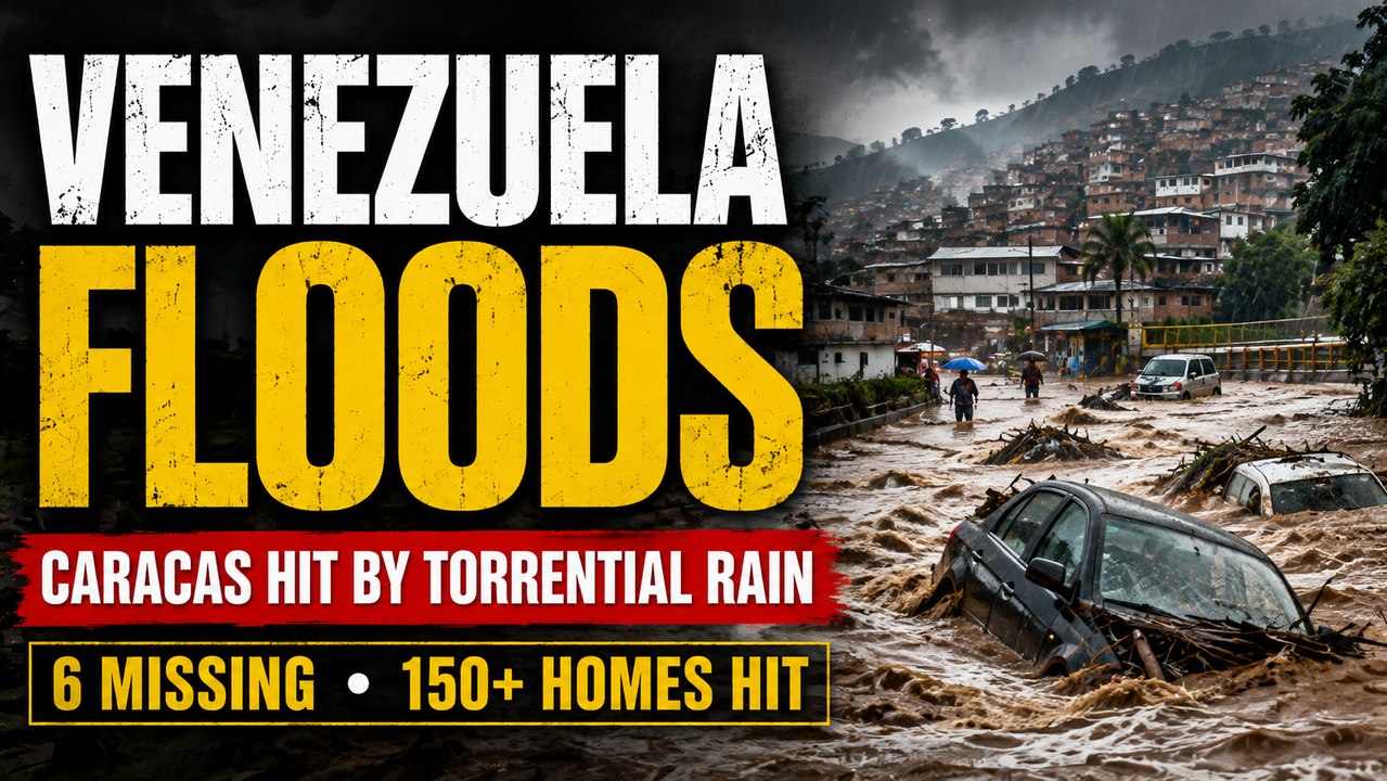Venezuela Floods: 150+ Homes Affected After Hea...