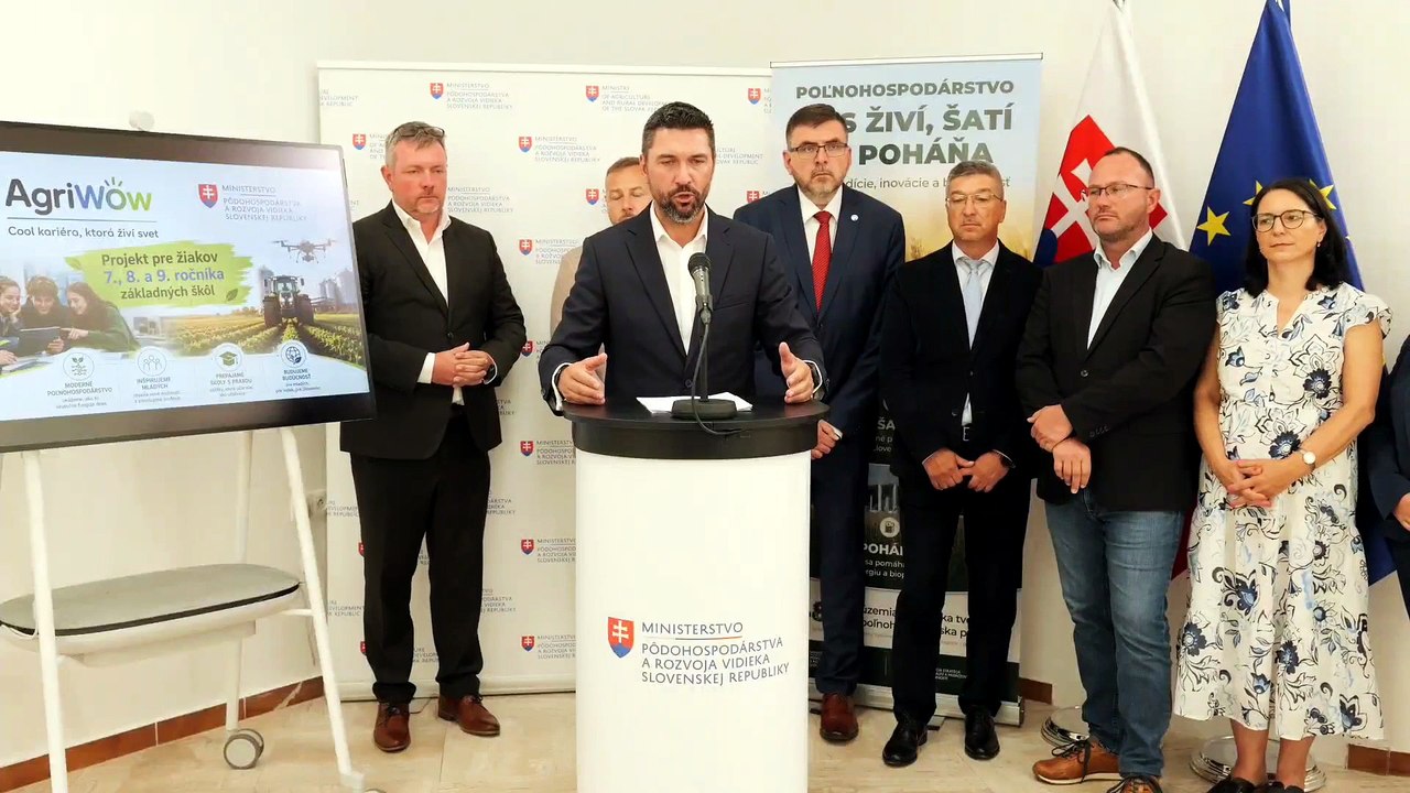 TB Richarda Takáča po podpise Memoranda o spolupráci projektu AGRIWOW_24082026