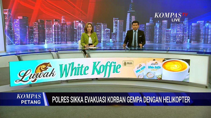 [FULL] Helikopter Polri Terjunkan Bantuan Udara untuk Korban Gempa Palue | KOMPAS PETANG