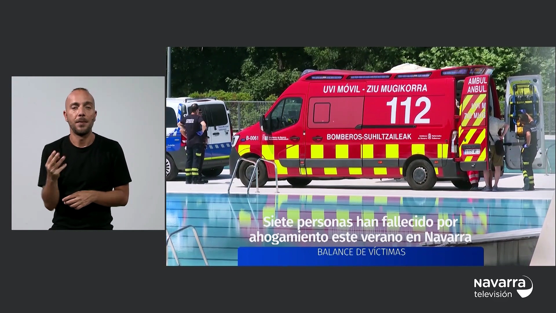Noticias de Navarra 14:30h 24/08/2026 Lengua de Signos