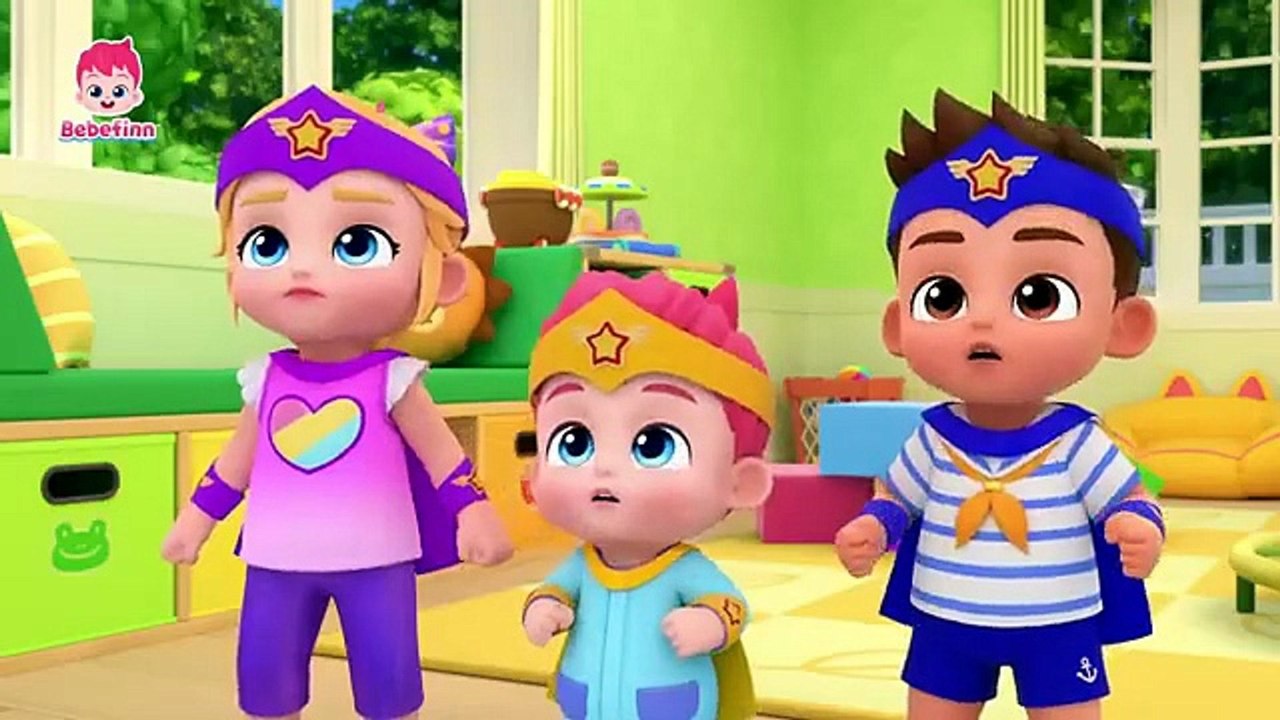 Bebefinn Super Hero Team! 💥｜We Are Baby Doctors｜Hospital Play & Hero Song｜Bebefinn Nursery Rhymes ✨