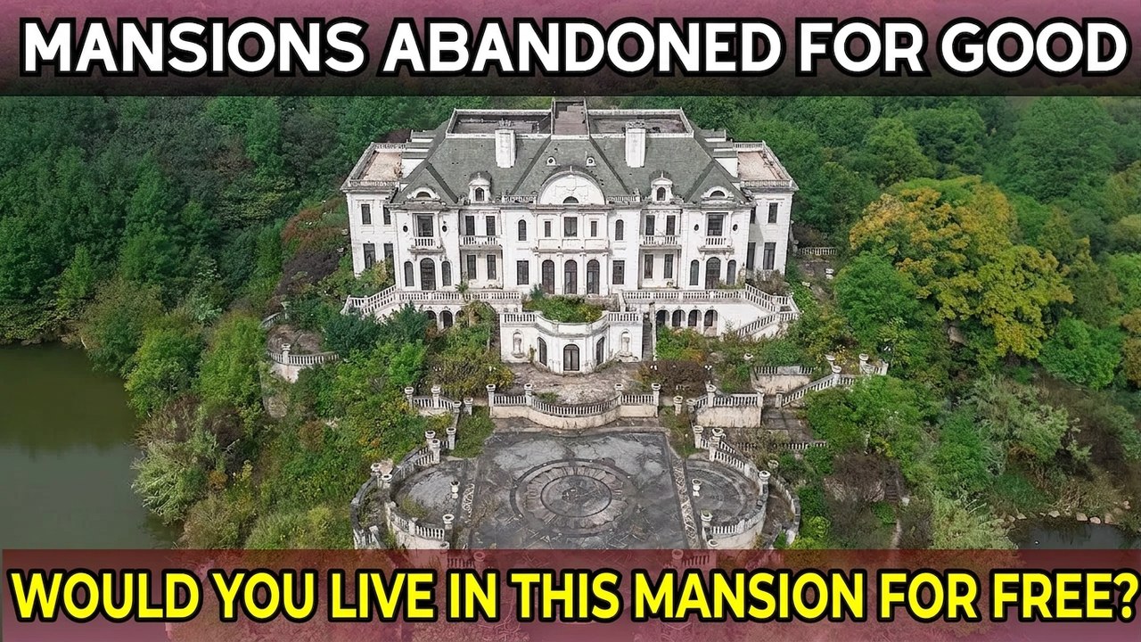 10 Abandoned Mansions Around the World You Won't Believe Were Left Behind