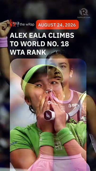Alex Eala earns new career-high ranking going into US Open