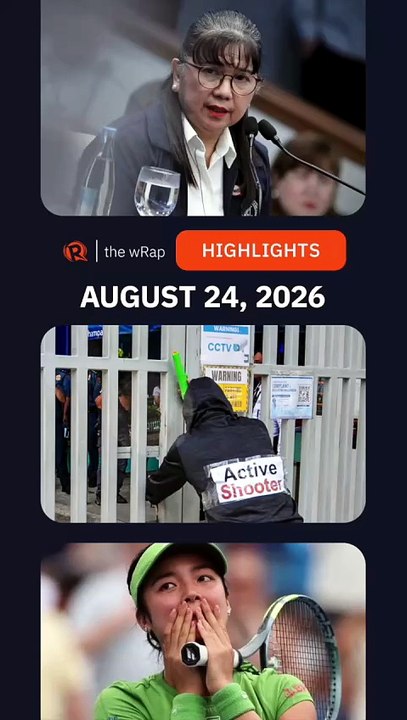 Today’s headlines: Sara Duterte impeachment, School safety, Alex Eala | The wRap | August 24, 2026
