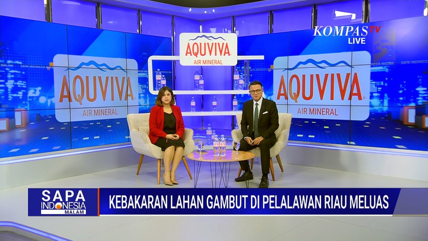 Karhutla Pelalawan Meluas, 700 Hektare Lahan Gambut Terbakar dan Sekolah Diliburkan | SAPA MALAM