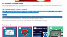How to Buy Telegram Accounts Without Getting Scammed