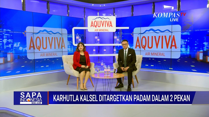 Karhutla di Kalsel Ditargetkan Padam dalam 2 Pekan, 100 Unit Pompa Air Dikerahkan ke 3 Wilayah