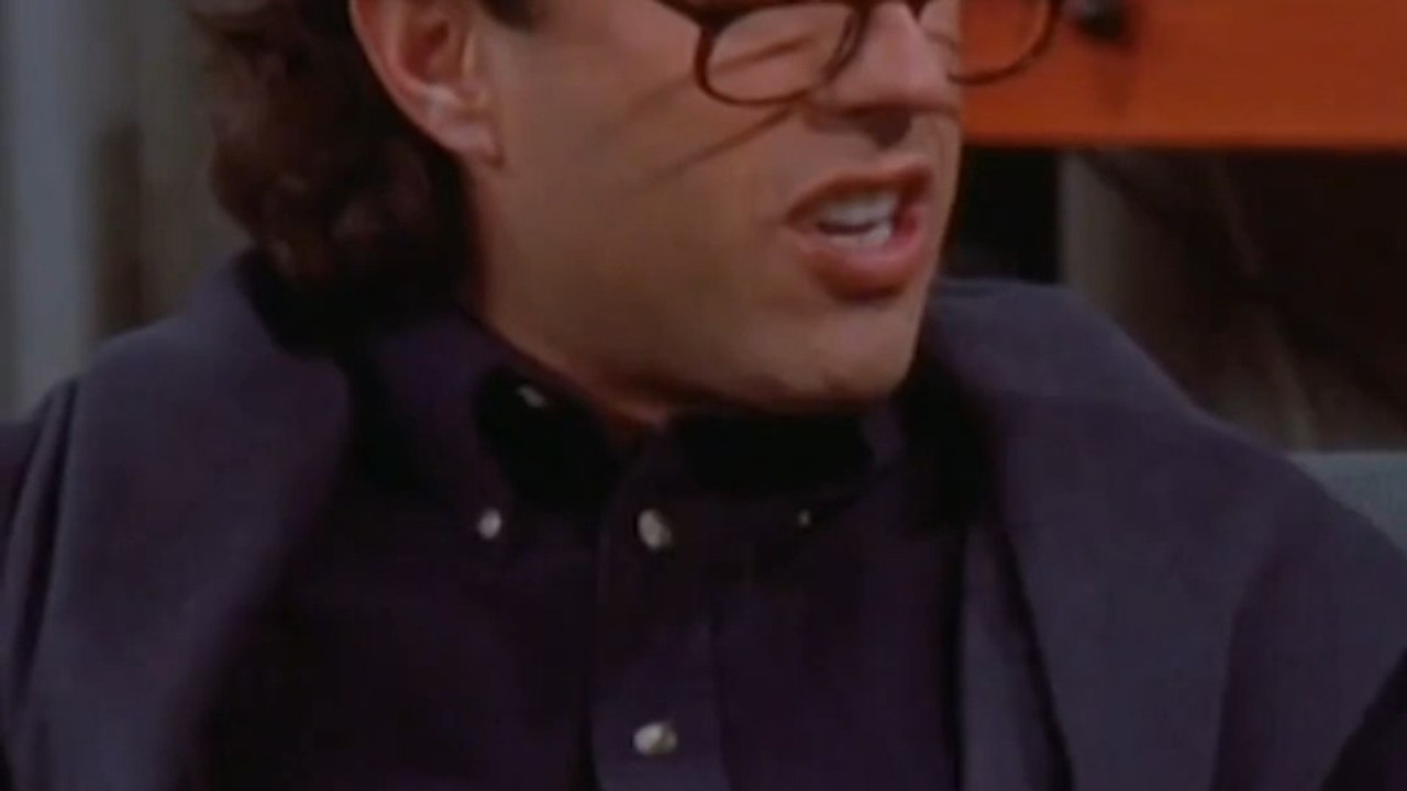 Jerry’s New Glasses Come with a Side of Gum on Seinfeld
