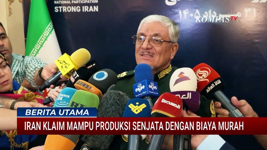 Iran Klaim Produksi Senjata Lebih Murah, AS Ancam Isolasi Ekonomi Terbesar dalam Sejarah | BERUT