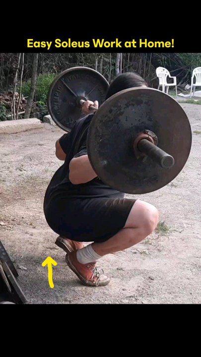 Soleus Raises 140lb