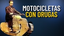 Las MOTOCICLETAS con orugas que te sorprenderán