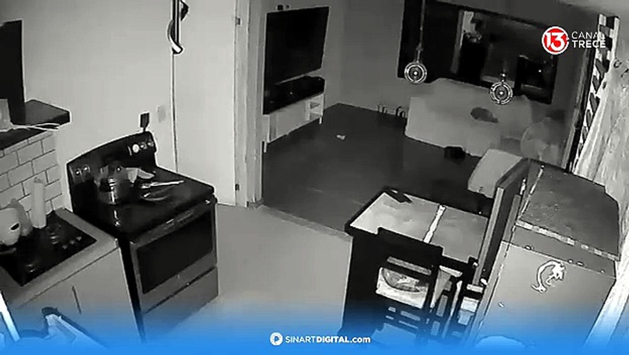 Video captó momento del sismo del 24 agosto 2026