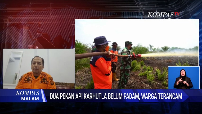 [FULL] Karhutla Jambi, Kepala BPBD Ungkap Ada 432 Titik Panas Terbanyak Selama 2026 | KOMPAS MALAM