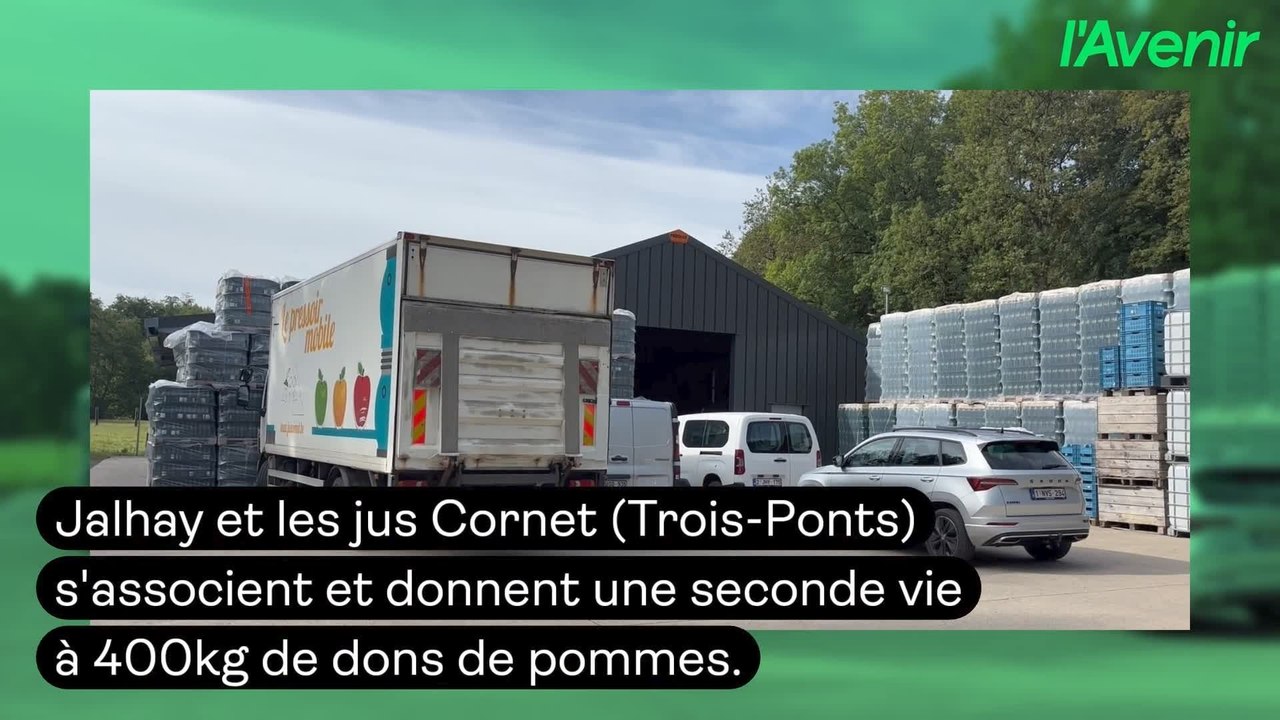 De 400 kg de dons à plus de 300 bouteilles de jus de pommes, l'incroyable chaîne de solidarité