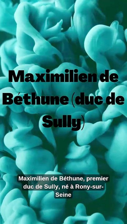 Maximilien de Béthune (duc de Sully)