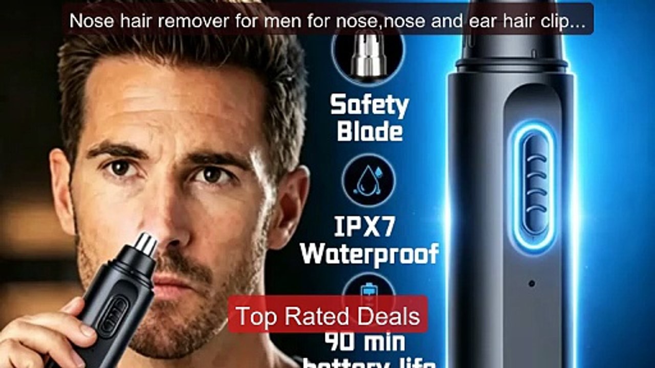 Nose hair remover for men for nose,nose and ear...