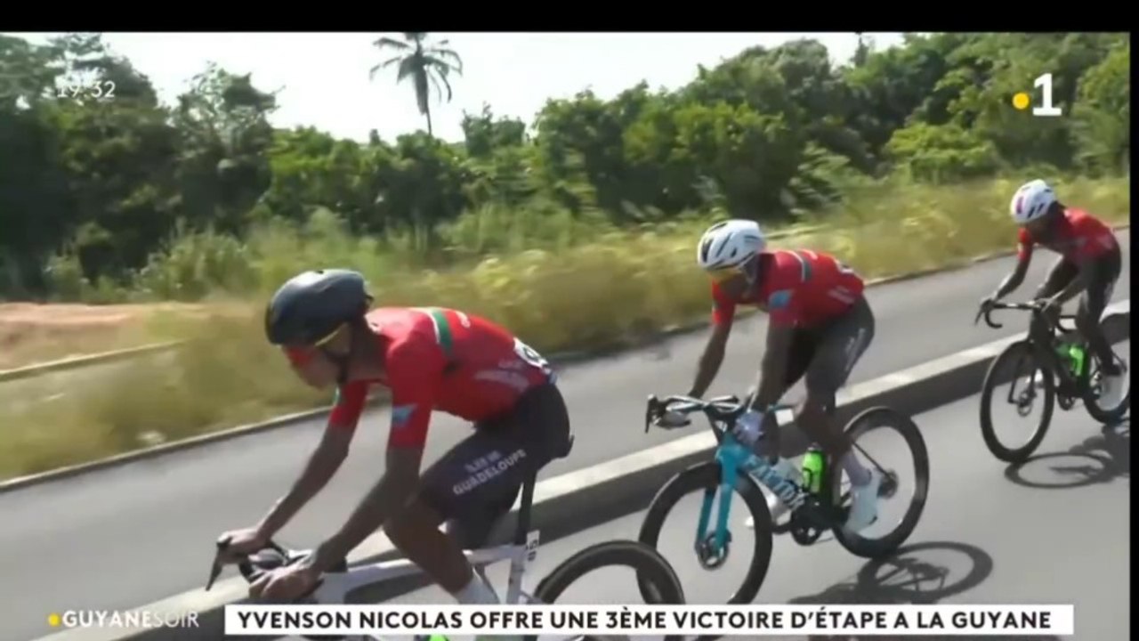 Félicitations à la sélection des iles de Guadeloupe Tour cycliste de Guyane 2026