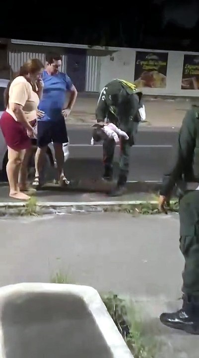 Policial militar salva bebê engasgado em Maranguape